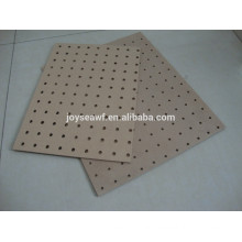 Raw MDF with punched holes